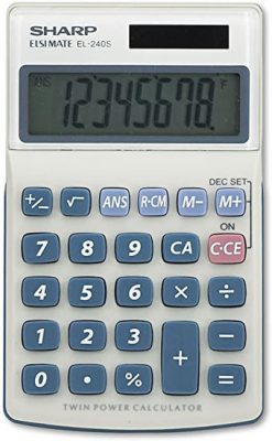  Genie BT11 Calculus Trainer Educational Game with 300,000  Exercises with Pocket Calculator with Protective Cover : Office Products